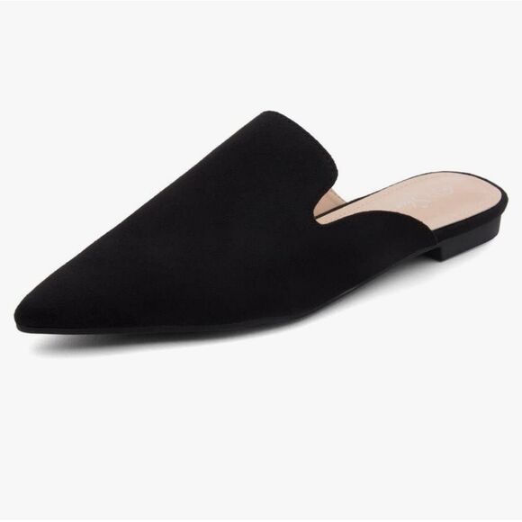 BRAND NEW SHOE LAND CALLY  MULES CLOSED POINTED TOE BACKLESS SLIP-ON SLIDES - Picture 13 of 15